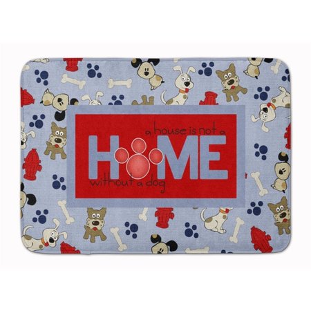 MICASA A House is not a home without a dog Machine Washable Memory Foam Mat MI712801